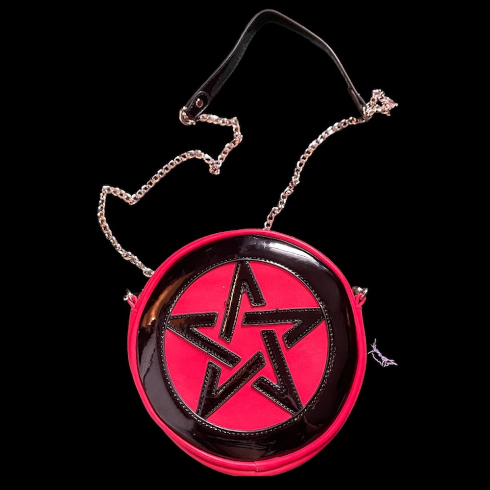 Widow Pentagram Star Crossbody Bag